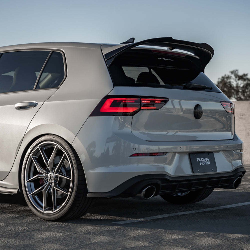 19" HRE FF21 Silver Forged Concave Wheels Rims Fits Volkswagen MK8 Golf R GTI
