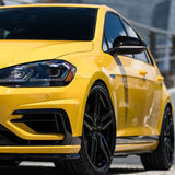 19" Vossen HF1 Black 19x9.5 19x10 1257 Concave Wheels Rims Fits BMW F80 M3