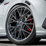 20" HRE FF28 20x9 20x10 Silver Forged Concave Wheels Rims Fits BMW G01 X3