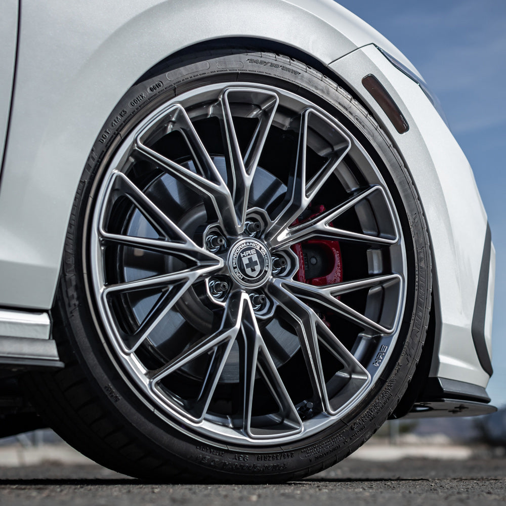 20" HRE FF28 Silver 20x9 Forged Concave Wheels Rims Fits 2011-2018 Audi A7 S7