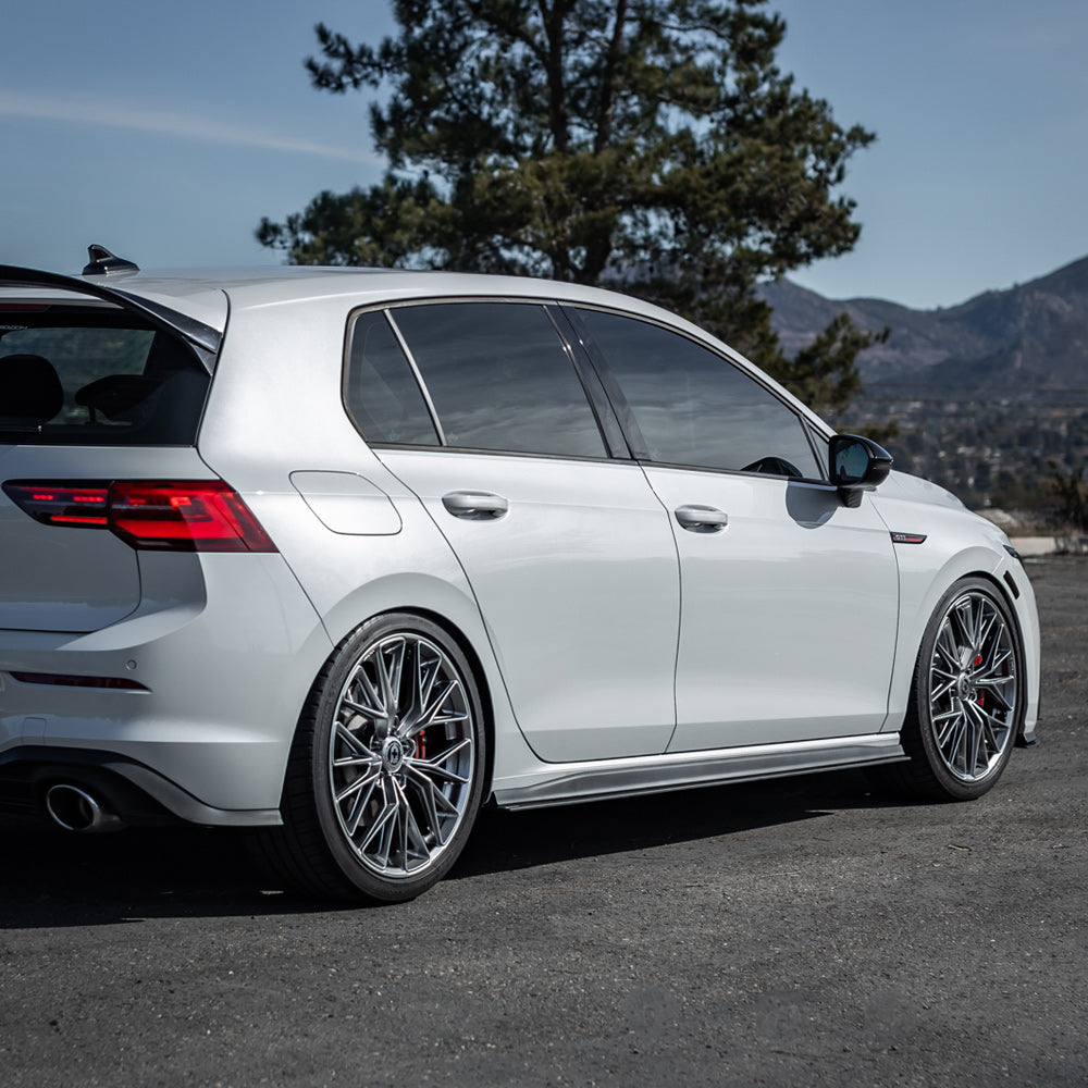 19" HRE FF28 Silver Forged Concave Wheels Rims Fits 2006-2010 Volkswagen Jetta