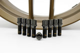 Vorsteiner 14x1.5 30mm Black Spline Lug Bolts with Key