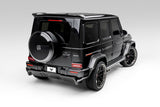 Vorsteiner Aero Rear Diffuser Glossy Carbon Fiber PP 2x2 Fits Mercedes G63 AMG
