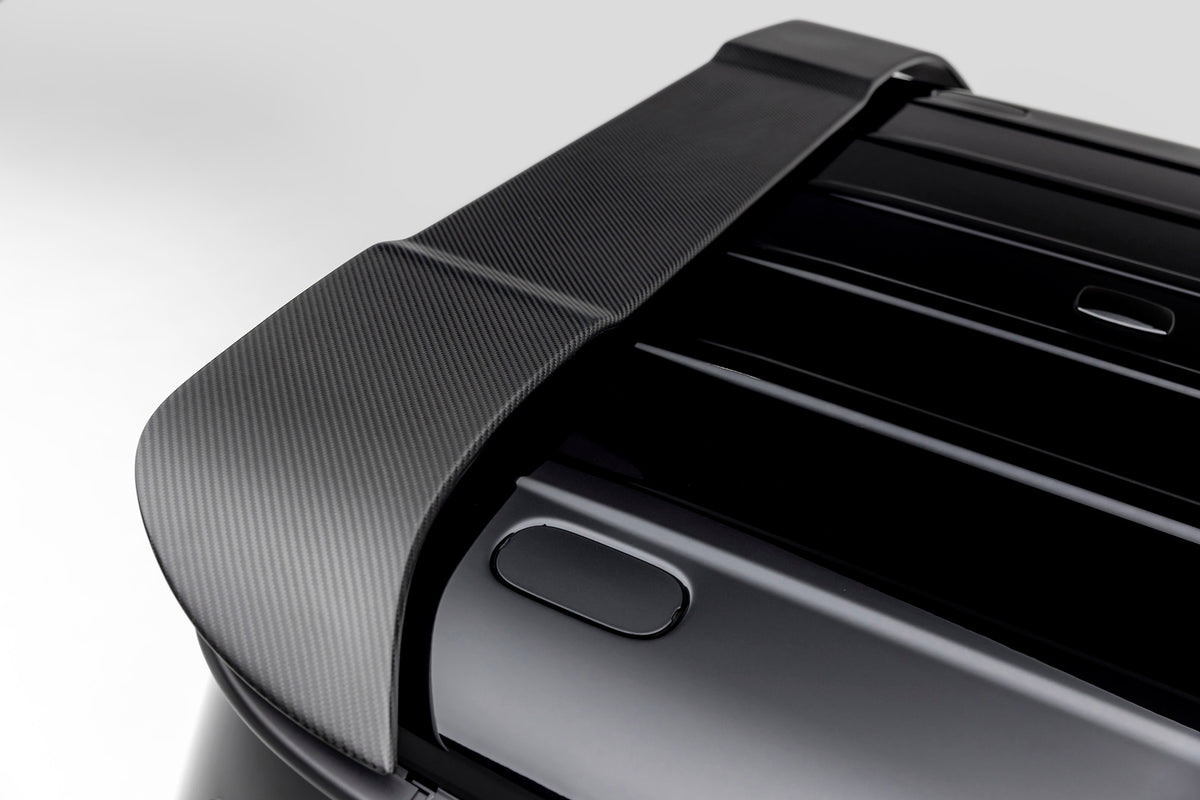 Vorsteiner Rear Roof Spoiler Glossy Carbon Fiber PP 2x2 Fits Mercedes G550