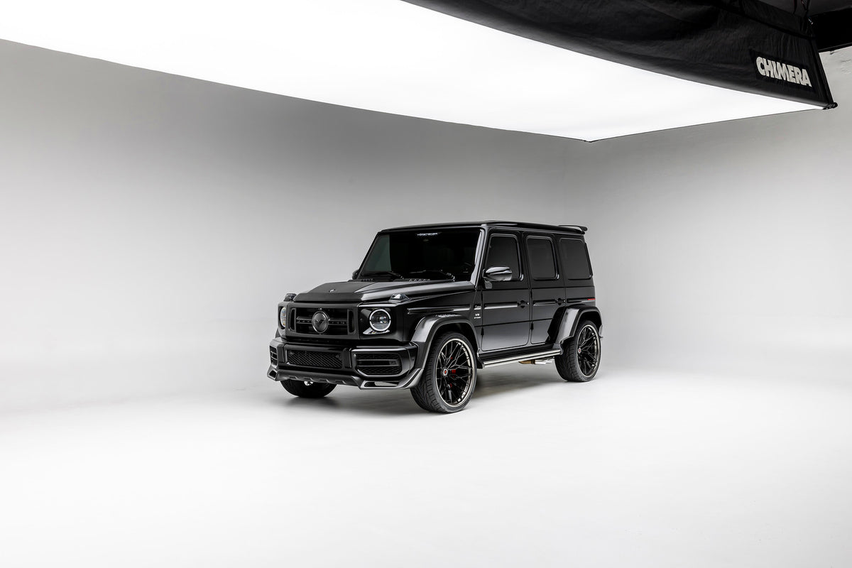 Vorsteiner Bonnet Glossy Carbon Fiber PP 2x2 Fits Mercedes G63 AMG
