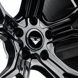 21" Vorsteiner V-FF 103 Forged Black Concave Wheels Rims Fits Lexus LC500 LC500h
