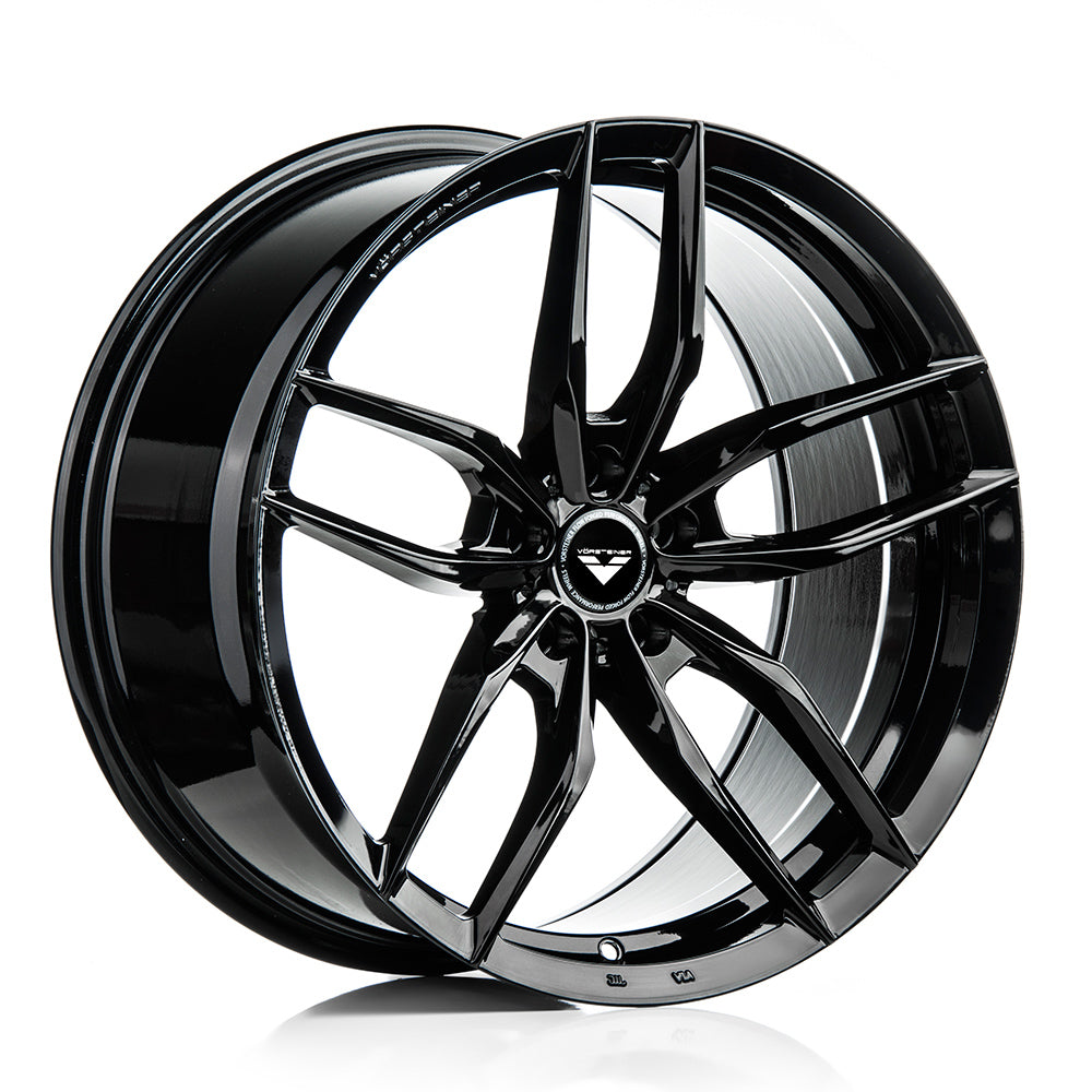 20" Vorsteiner V-FF 105 Forged Concave Black Wheels Rims Fits Audi B8 A5 S5