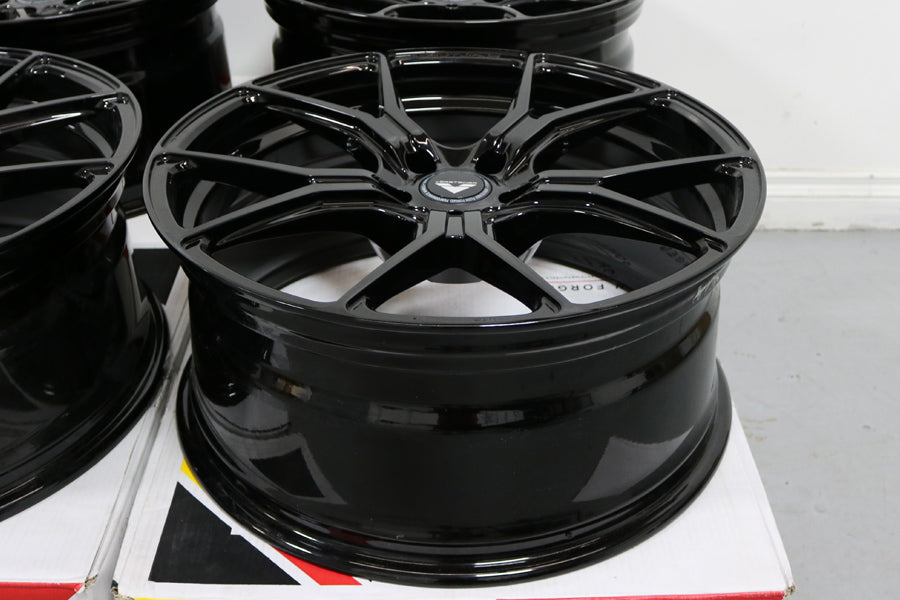 20" Vorsteiner V-FF 103 Forged Black Wheels Rims Fits E350 E550 E63 S550 S63