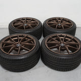 18" Vorsteiner V-FF 108 Forged Concave Bronze Wheels Rims Fits Subaru WWRX