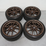 18" Vorsteiner V-FF 108 Forged Concave Bronze Wheels Rims Fits Subaru WWRX