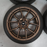 18" Vorsteiner V-FF 108 Forged Concave Bronze Wheels Rims Fits Subaru WWRX