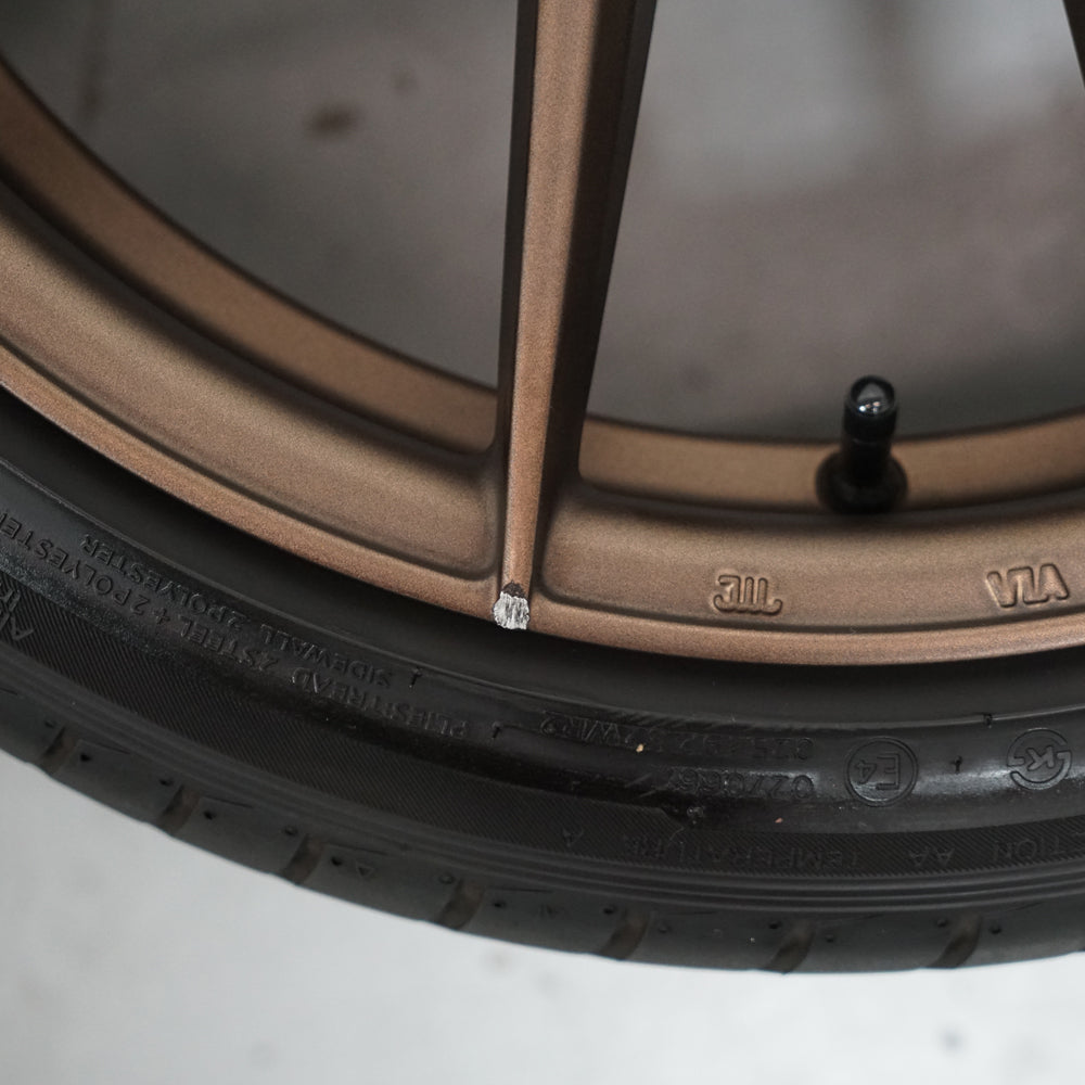 18" Vorsteiner V-FF 108 Forged Concave Bronze Wheels Rims Fits Subaru WWRX