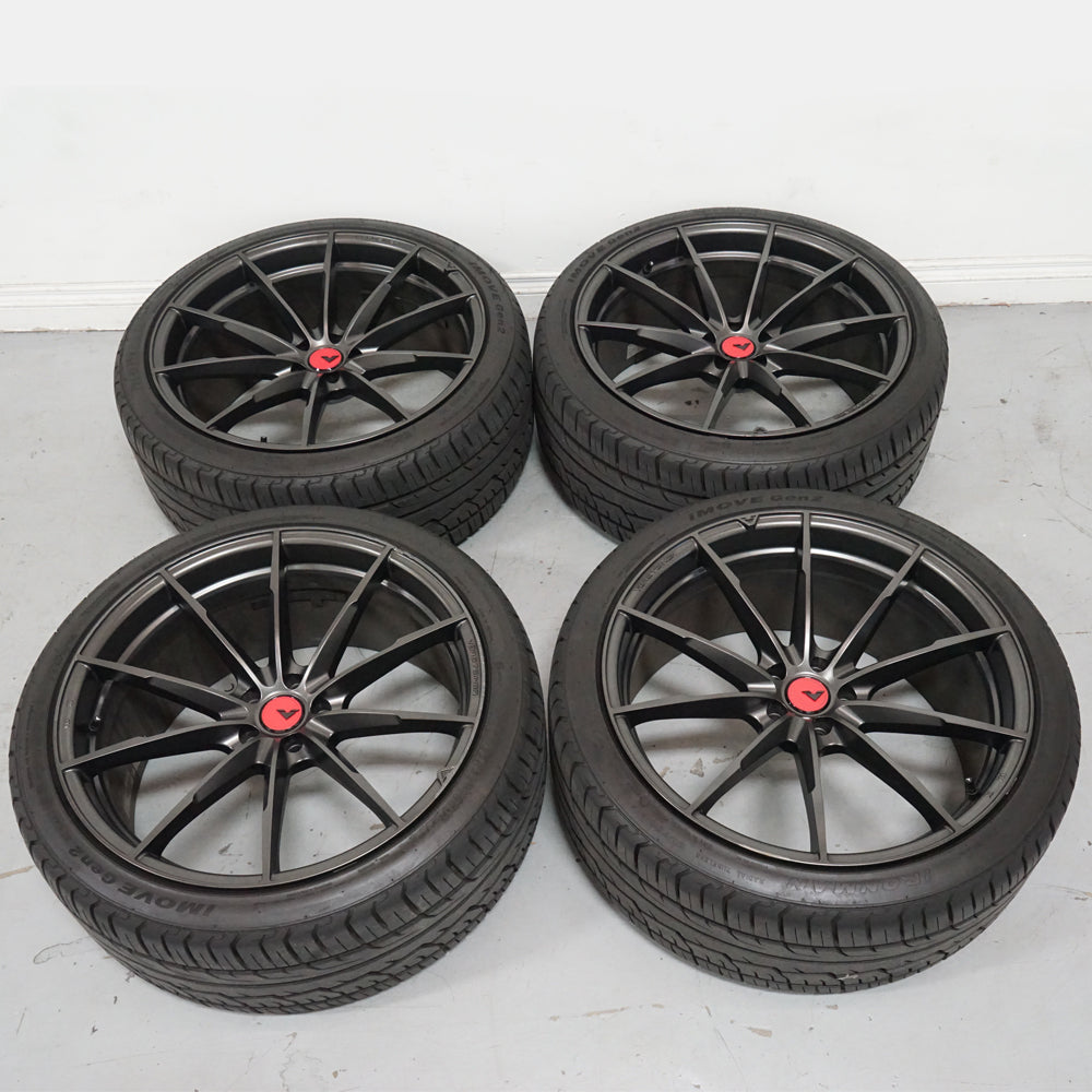 22" Vorsteiner VFF 109 Graphite Concave Wheels Fits Mercedes Benz GLE