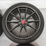 22" Vorsteiner VFF 109 Graphite Concave Wheels Fits Mercedes Benz GLE