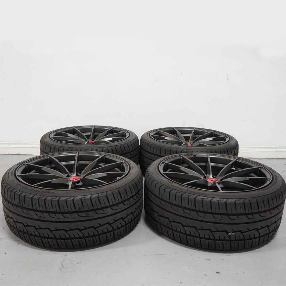 22" Vorsteiner VFF 109 Graphite Concave Wheels Fits Mercedes Benz GLE