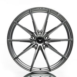 22" Vorsteiner VFF 109 Zara Gray Concave Forged Wheels Rims Fits BMW F15 X5 X5M
