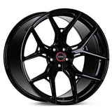 20" Vossen HF5 Black 20X8.5 20X9 1198 Concave Wheels Rims Fits Tesla Model S