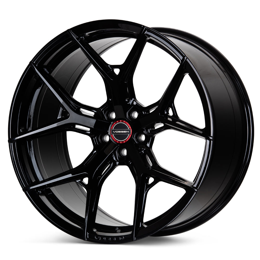 20" Vossen HF5 Black 20X9 20X10 1137 Concave Wheels Rims Fits Infiniti M37 M56