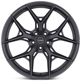 22" Vossen HF5 Grey 22X9 22X10.5 1237 Concave Wheels Rims Fits Bentley Continent