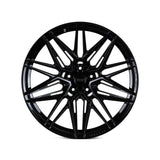 20" Vossen HF7 Gloss Black 20x9 20x10 Concave Wheels Fits BMW 320 328 335 340