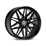 19" Vossen HF7 Gloss Black 19x8.5 19x9.5 Concave Wheels Fits Lexus SC300 SC400