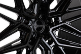 19/20" Vossen HF7 Gloss Black 19x9.5 20x11 Wheels Fits Chevrolet C7 Corvette