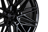 20" Vossen HF7 Gloss Black 20x9 20x10.5 Concave Wheels Rims Fits Audi R8 V10