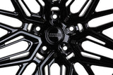 20" Vossen HF7 Gloss Black 20x10 Concave Wheels Rims Fits Audi B8 RS5 8T
