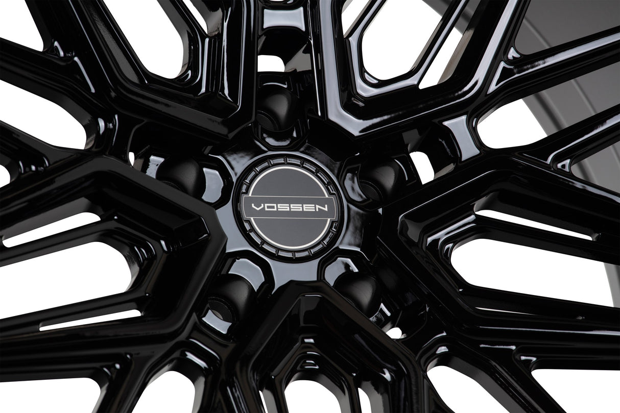 20" Vossen HF7 Gloss Black 20x9 20x10.5 Wheels Fits Mercedes SL43 SL55 SL63 AMG