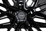 19" Vossen HF7 Gloss Black 19x8.5 19x9.5 Concave Wheels Fits BMW G22 4 Series