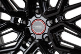 19" Vossen HF7 Gloss Black 19x8.5 Concave Wheels Rims Fits Nissan Maxima