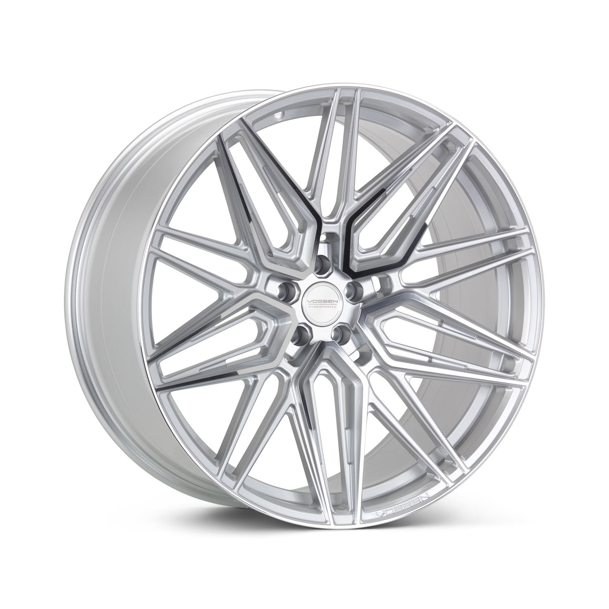 20" Vossen HF7 Silver Polished 20x10 Concave Wheels Rims Fits Audi D5 A8 S8