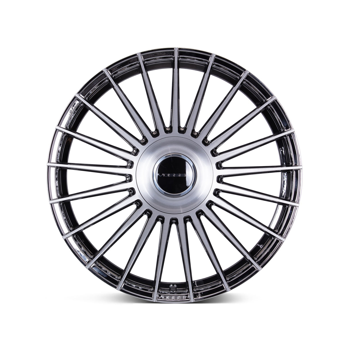22" Vossen HF8 EMC Polished / Brushed 22x9.5 Wheels Fits Toyota Tacoma 2nd Gen
