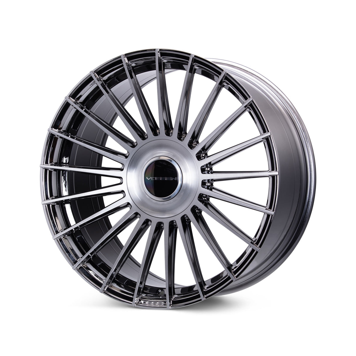 22" Vossen HF8 EMC Polished / Brushed 22x9.5 Wheels Fits Lexus LX600 LX700h