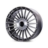 22" Vossen HF8 EMC Polished / Brushed 22x9.5 Concave Wheels Fits Lexus GX470