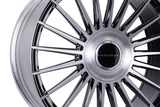 22" Vossen HF8 EMC Polished / Brushed 22x9.5 Concave Wheels Fits Lexus GX550
