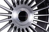 22" Vossen HF8 EMC Polished / Brushed 22x9.5 Wheels Fits Toyota Sequoia 3rd Gen
