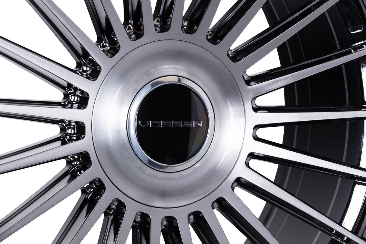 22" Vossen HF8 EMC Polished / Brushed 22x9.5 Concave Wheels Fits Lexus GX550