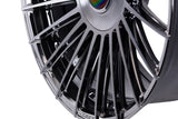 22" Vossen HF8 EMC Polished / Brushed 22x9.5 Wheels Fits Toyota Land Cruiser 250