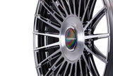 22" Vossen HF8 EMC Polished / Brushed 22x9.5 Wheels Fits Lexus LX600 LX700h