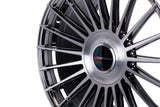 22" Vossen HF8 EMC Polished / Brushed 22x9.5 Wheels Fits Chevrolet Silverado