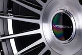 22" Vossen HF8 EMC Polished / Brushed 22x9.5 Wheels Fits Toyota Sequoia 2nd Gen