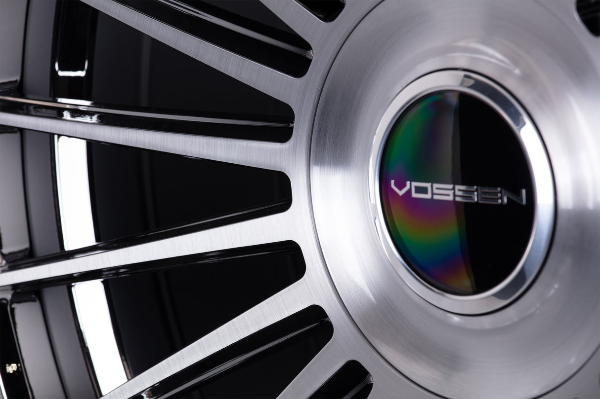 22" Vossen HF8 EMC Polished / Brushed 22x9.5 Wheels Fits Lincoln Navigator