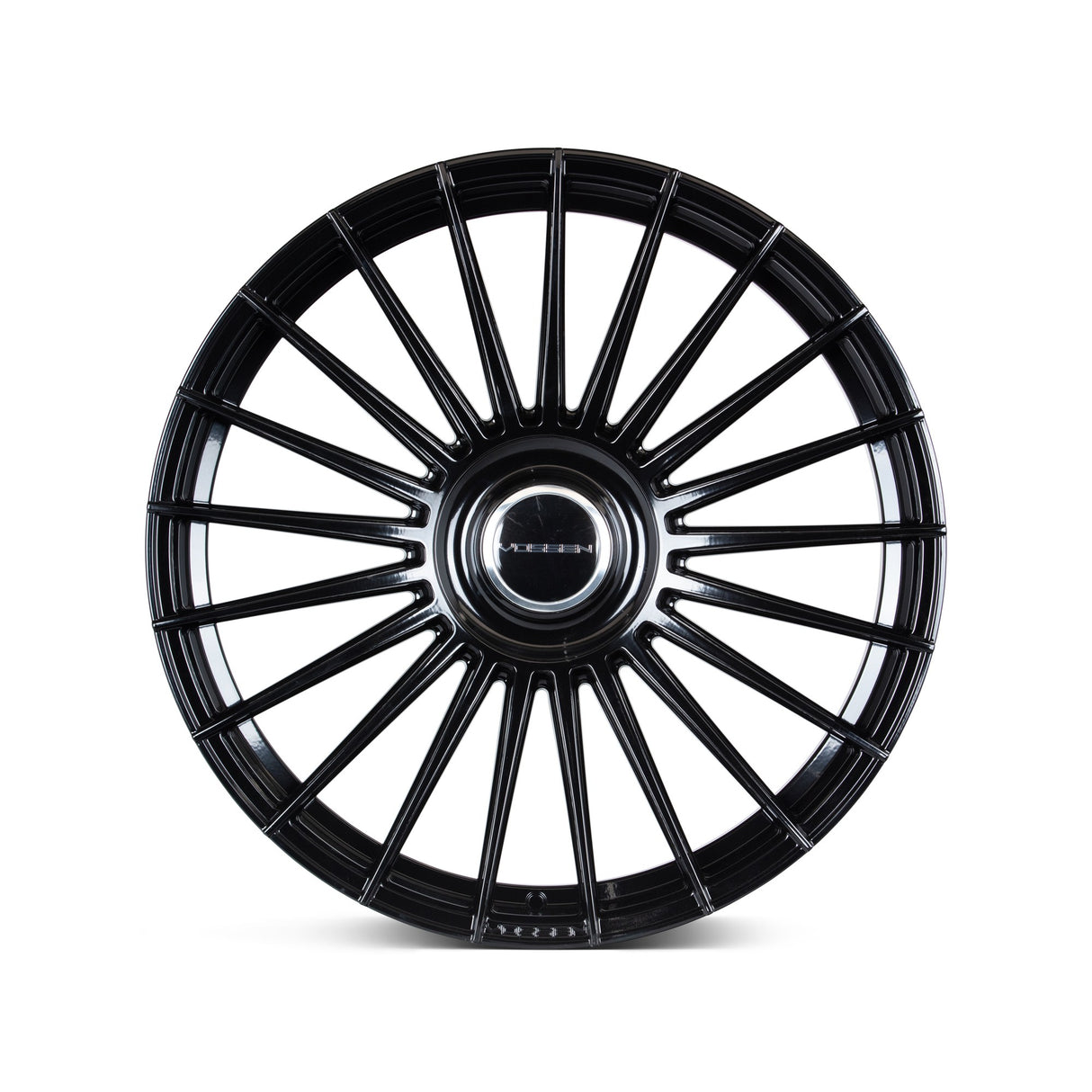 24" Vossen HF8 Gloss Black 24x10 Concave Wheels Rims Fits Toyota Sequoia 2nd Gen