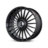 22" Vossen HF8 Gloss Black 22x9.5 Concave Wheels Rims Fits Ford F150 2021 and Up