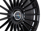 22" Vossen HF8 Gloss Black 22x9.5 Concave Wheels Rims Fits Jeep Wagoneer