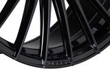 22" Vossen HF8 Gloss Black 22x9.5 Concave Wheels Rims Fits Lexus GX550