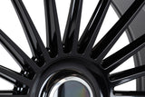 24" Vossen HF8 Gloss Black 24x10 Concave Wheels Rims Fits Cadillac Escalade V