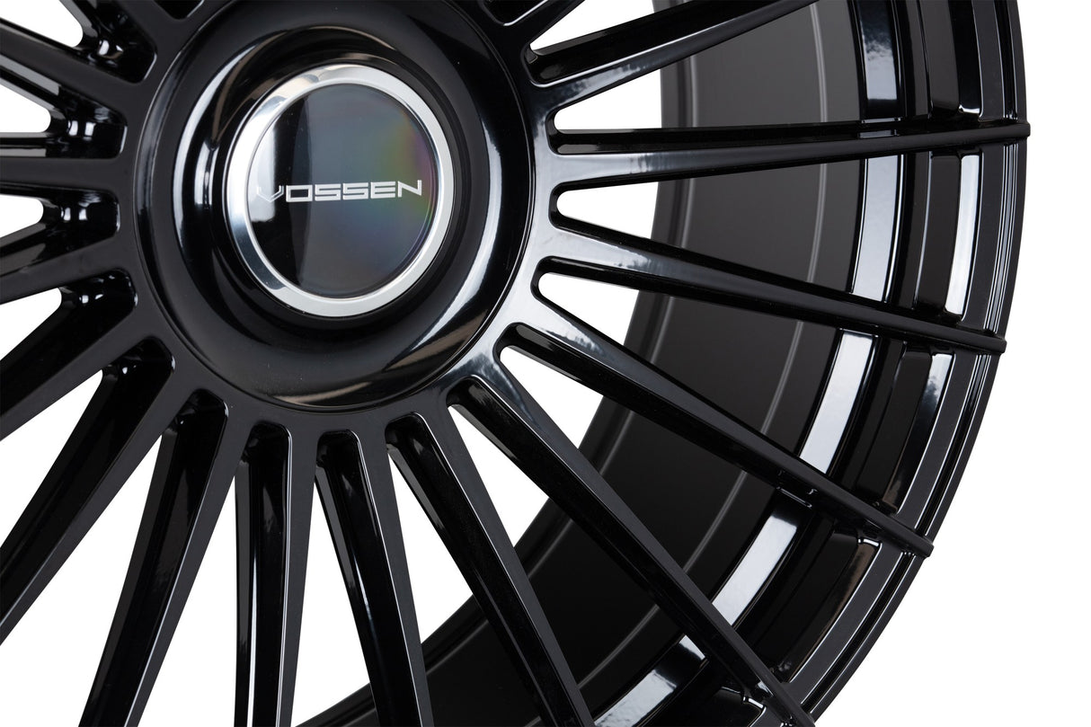 22" Vossen HF8 Gloss Black 22x9.5 Concave Wheels Rims Fits Lexus GX460