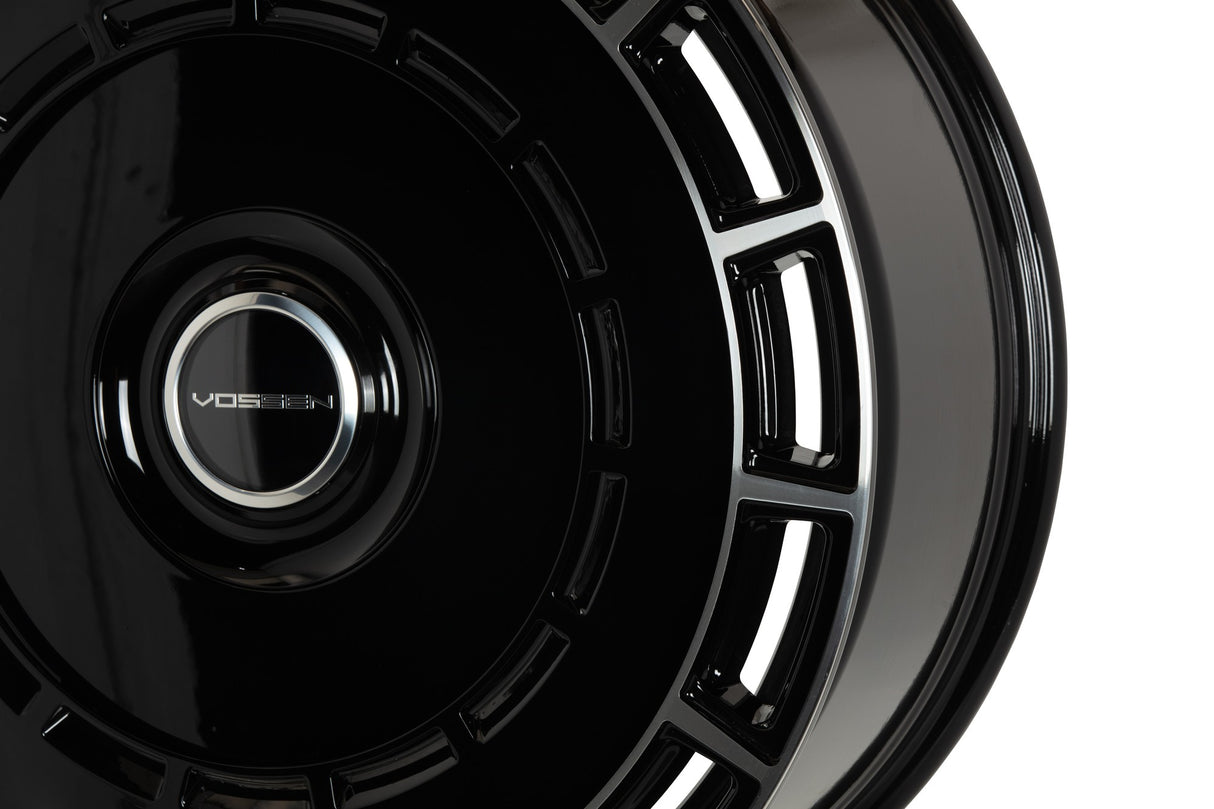 22" Vossen HF9 Gloss Black Polished 22x9.5 Wheels Fits Toyota Sequoia 2nd Gen